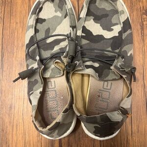 Hey Dude Camouflage Loafers